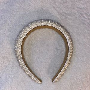 Pearl Detail Padded Headband